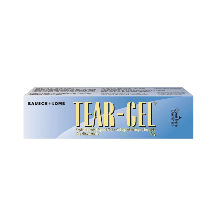 Bausch+Lomb, Tear-Gel Ophthalmic Liquid Gel, 10 g