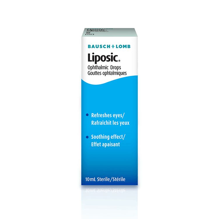 Bausch+Lomb, Liposic® Opthalmic Drop, 10ml