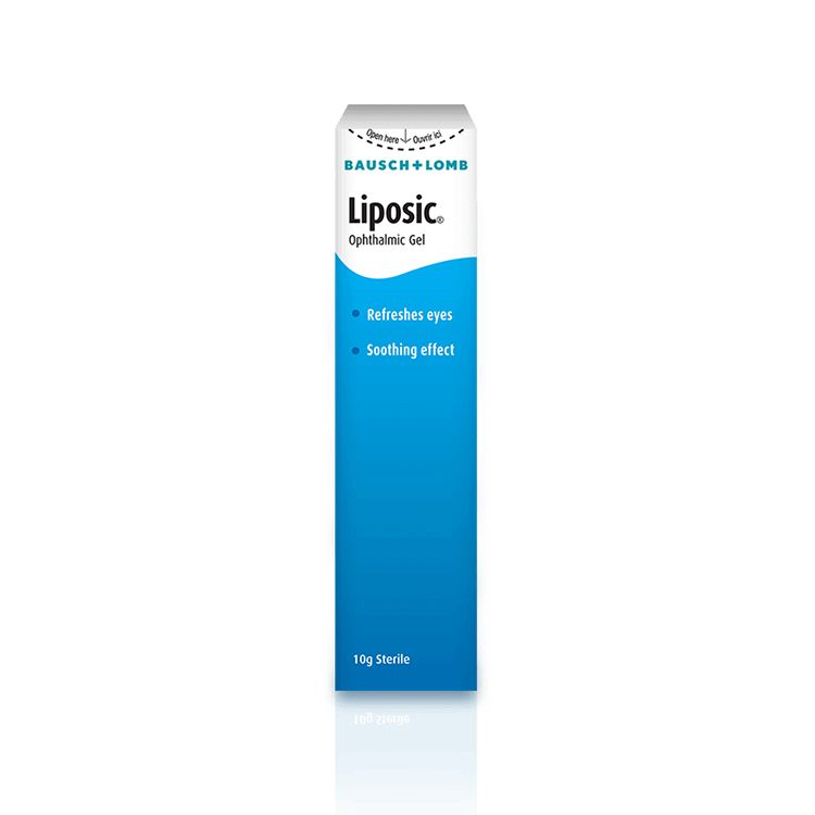 Bausch+Lomb, Liposic® Opthalmic Gel, 10g