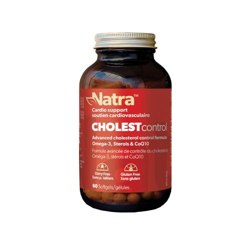Natra, CHOLESTcontrol, Advanced Cholestrol Control Formula, 60 Softgels