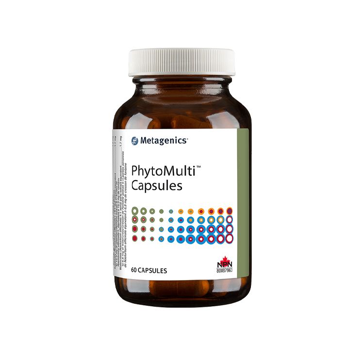 Metagenics, PhytoMulti, without Iron, 60 Capsules