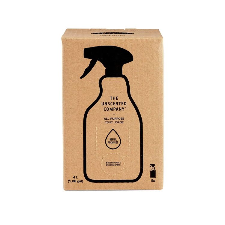 The Unscented Company, All Purpose Cleaner, Refill Box 4L