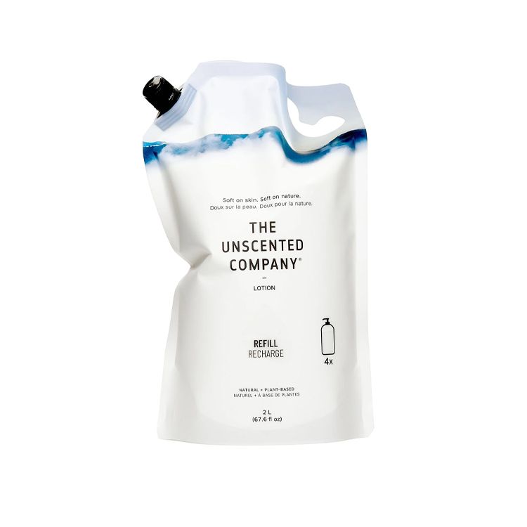 The Unscented Company, Lotion Refill Pouch, 2L