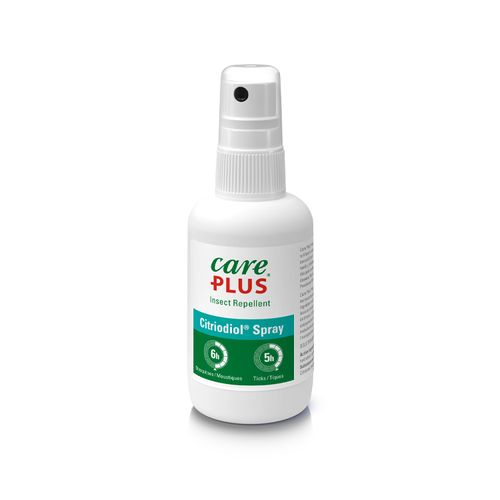 荷兰Care Plus Citriodiol®防蚊虫喷雾剂 60ml 防蚊防蜱虫 不含避蚊胺 12小时强力防护