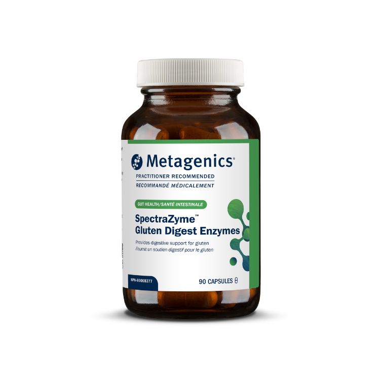 美国Metagenics SpectraZyme麸质消化酶 90粒 分解隐藏麸质 减少肠道不适
