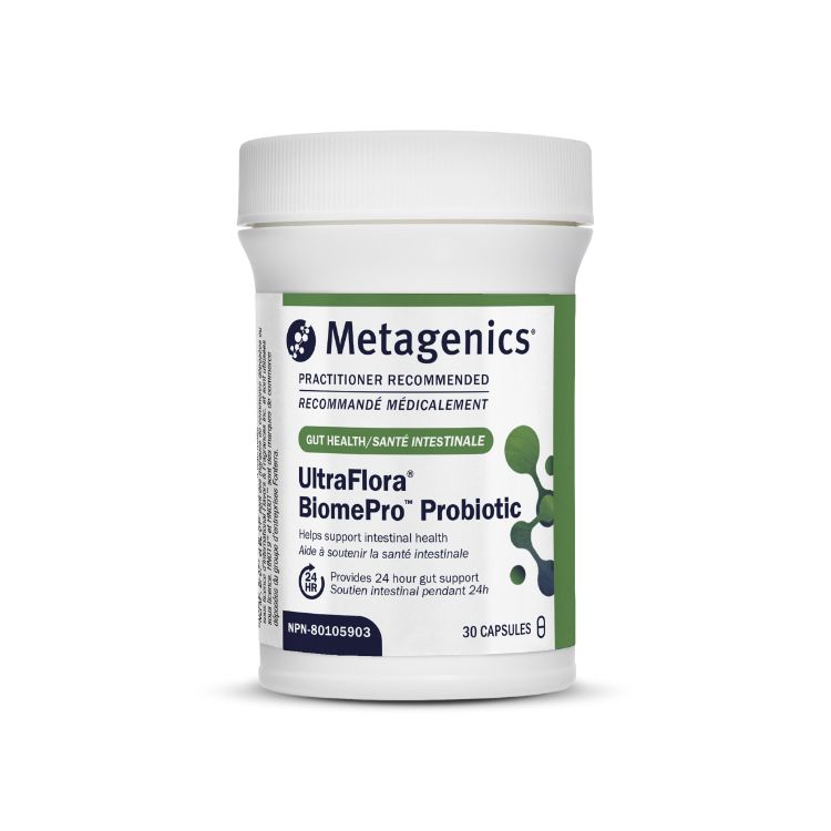 Metagenics, UltraFlora BiomePro, 30 Capsules