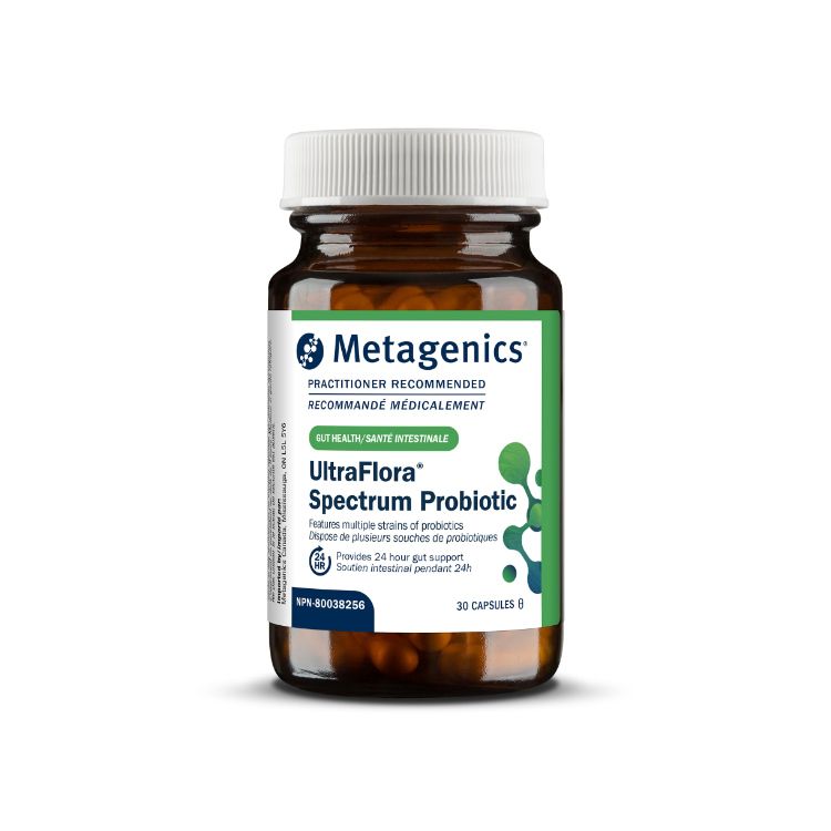 Metagenics, UltraFlora Spectrum, 30 Capsules