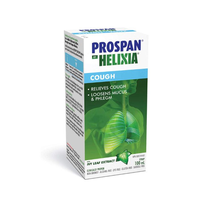 德国Prospan小绿叶成人止咳糖浆 100ml 抑制病毒 12岁以上及成年人可用