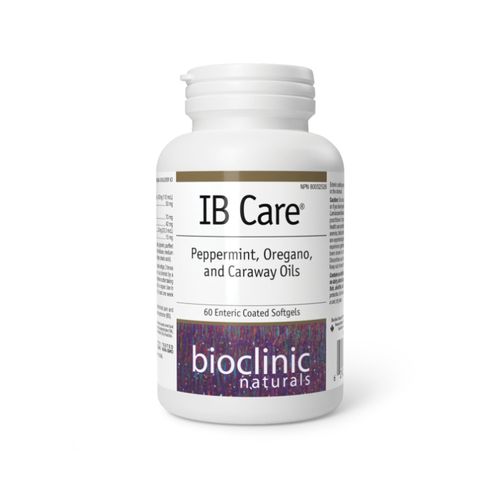 Bioclinic Naturals, IB Care, Peppermint/Oregano/Caraway Oils, 60 Softgels