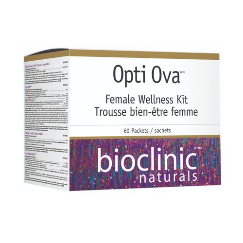 Bioclinic Naturals, Opti Ova® Female Wellness Kit, 60 Packets