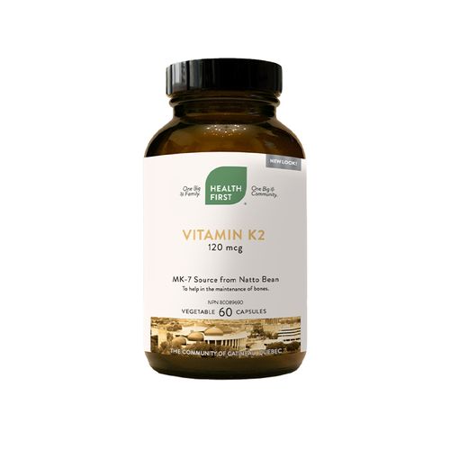 Health First, Vitamin K2, 60 V-Capsules