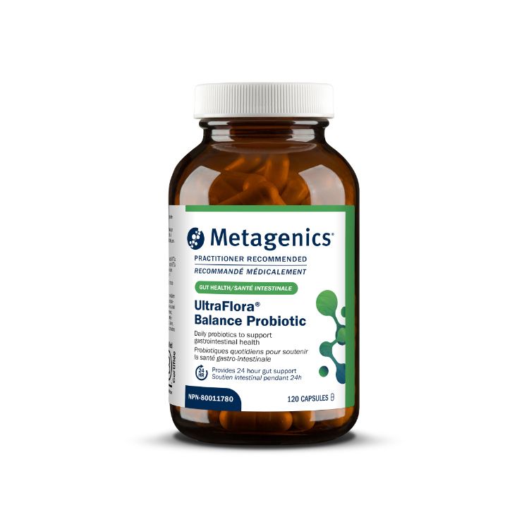 美国Metagenics平衡益生菌 120粒 两种专有菌株混合 平衡肠道菌群 提升免疫