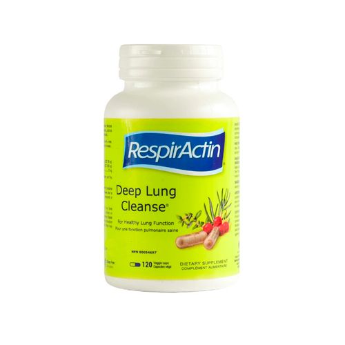 RespirActin, Deep Lung Cleanse, 120 Capsules