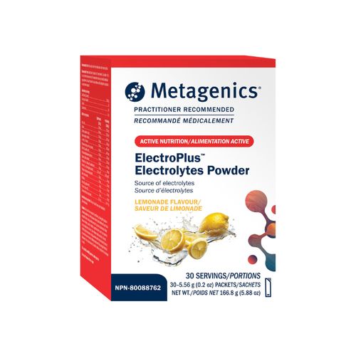 美国Metagenics ElectroPlus® 电解质粉 30袋 科学电解质配方 快速补水 支持体液平衡