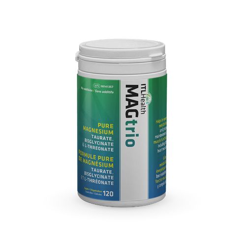 ITL Health, MAGtrio, 120 Vegan Capsules