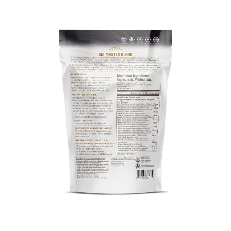 OM Mushroom, Superfood Master Blend, 54g