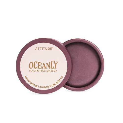 加拿大Attitude Oceanly™ 天然眼影膏 莓果蜜调色 5ml 奶油质地 自然成分 零塑环保 焕亮双眸温柔光彩