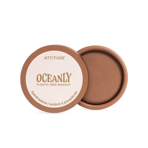 加拿大Attitude Oceanly™ 天然眼影膏 焦糖棕色 5ml 奶油质地 自然成分 零塑环保 焕亮双眸温柔光彩