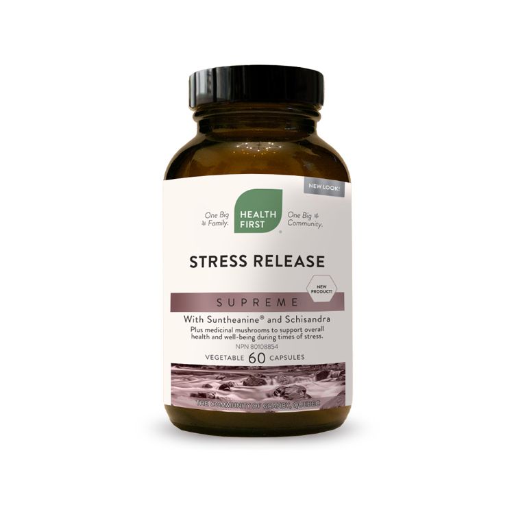 Health First, Stress Release, 60 Vegetable Capsules