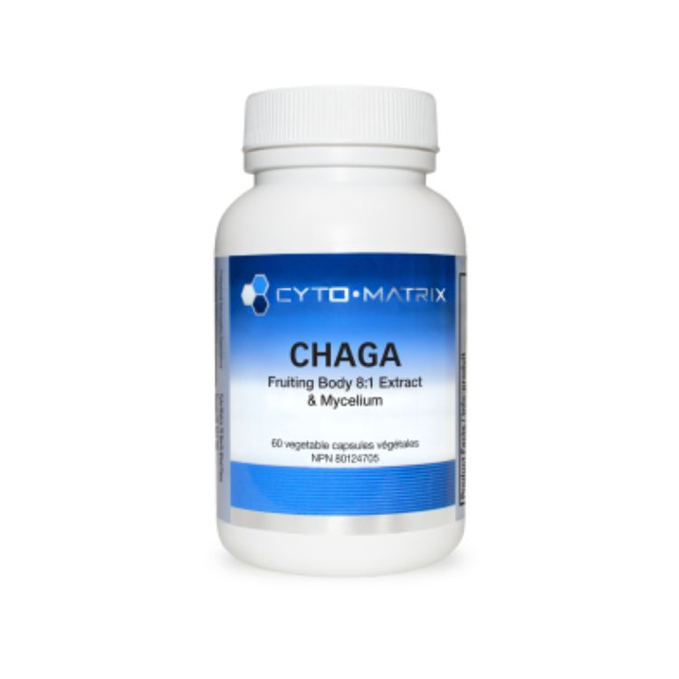 加拿大Cyto-Matrix白桦茸胶囊 60粒 调节血糖 缓解炎症 支持心血管健康