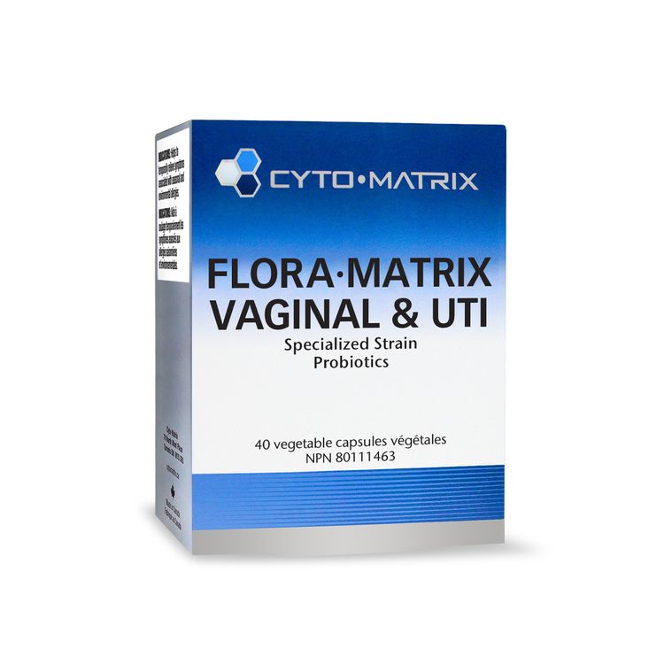 Cyto-Matrix, Flora·Matrix, Vaginal & UTI, 40 Vegetable Capsules