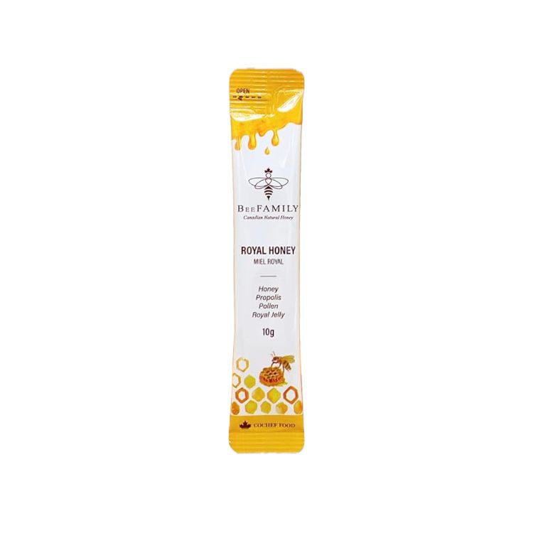 BeeFamily, Royal Honey Sticks, 10 Sticks