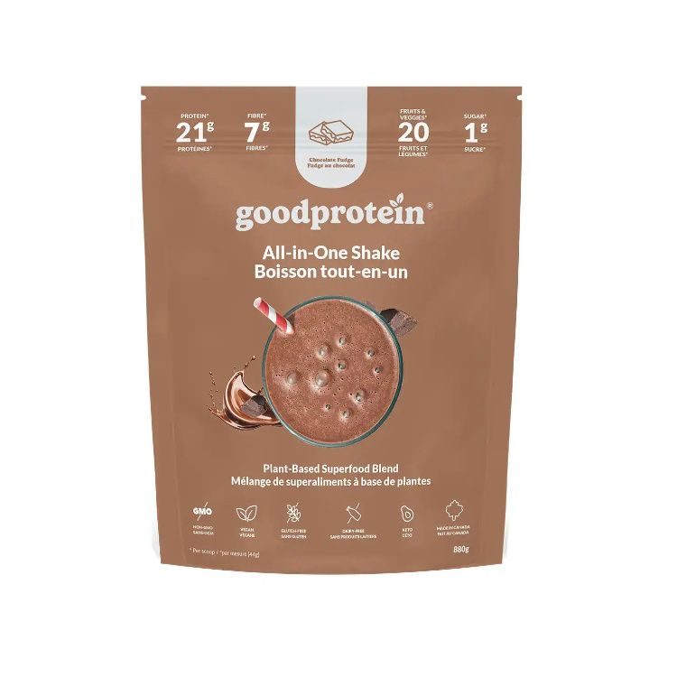 Good Protein, Vegan All-in-One Shake, Chocolate Fudge, 880g