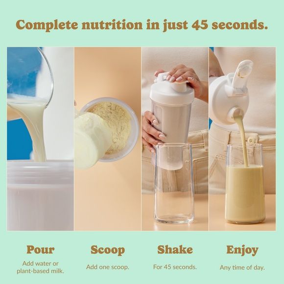 Good Protein, Vegan All-in-One Shake, Peanut Butter, 440g