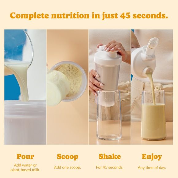 Good Protein, Vegan All-in-One Shake, Salted Caramel, 440g