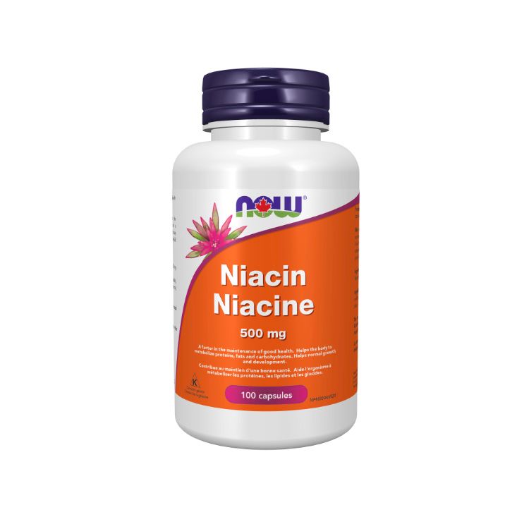 Now Foods, Niacin, 500mg, 100 Capsules