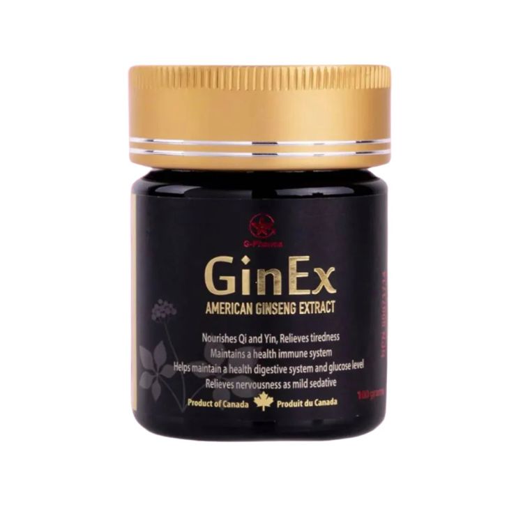 Gpharma, GinEx, American Ginseng Extract, 100 Capsules