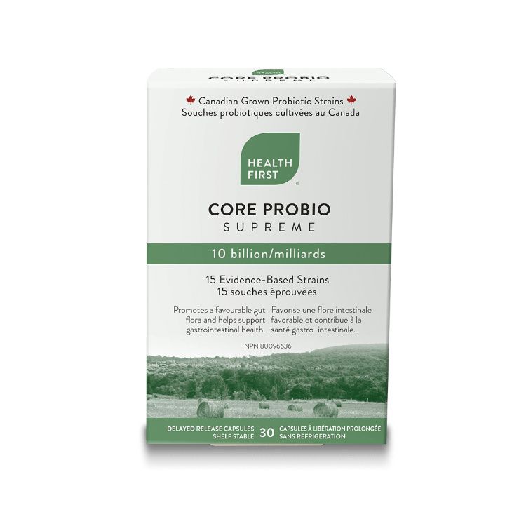 Health First, Core ProBio Supreme, 30 Delayed Release Capsules