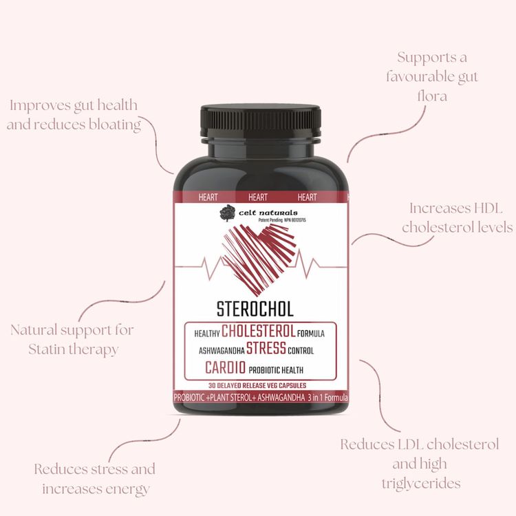 Celt Naturals, Sterochol, 30 Delayed Release Veg Capsules