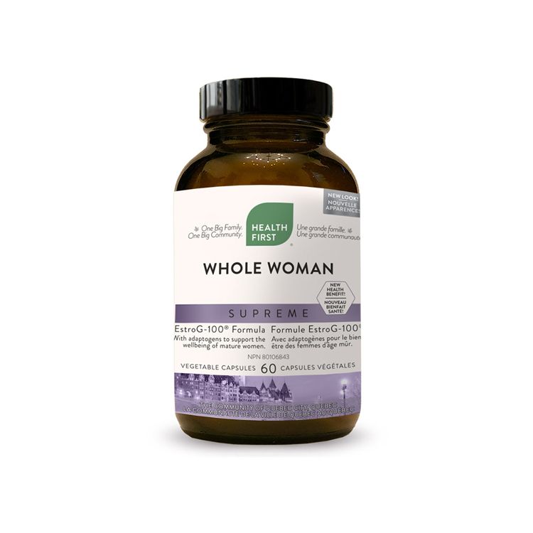 加拿大Health First 更年期女性配方 60粒 EstroG-100®专利配方 经临床验证的植物萃取 焕发女性魅力
