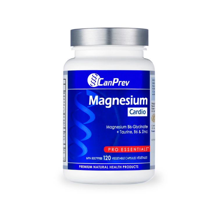 Canprev, Magnesium Cardio + Taurine, B6 & Zinc, 120 VCaps