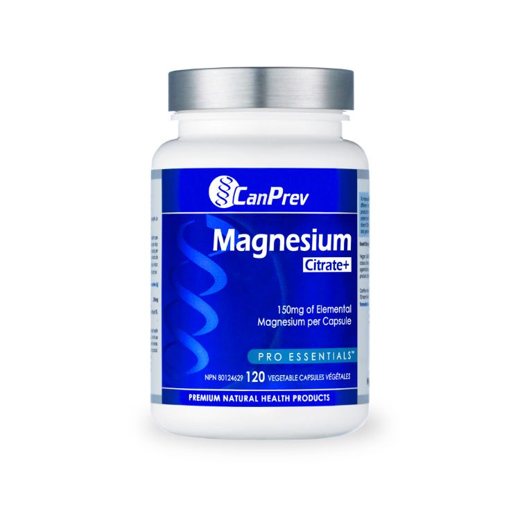 Canprev, Magnesium Citrate+, 120 VCaps