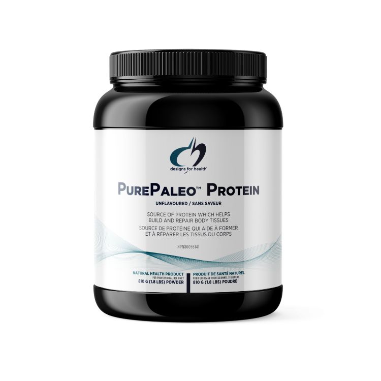 Designs for Health, PurePaleo™ Protein, Unflavoured, 810g(1.8lb)