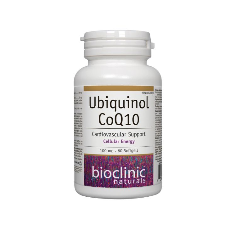 Bioclinic Naturals, Ubiquinol CoQ10, 100 mg, 60 Softgels