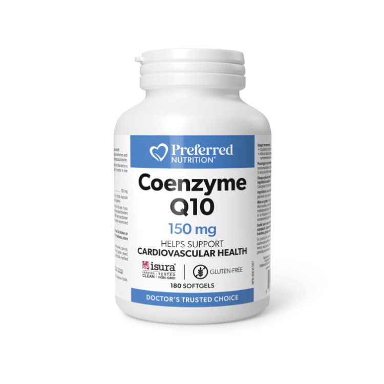 Preferred Nutrition, Coenzyme Q10, 150mg, 180 Softgels
