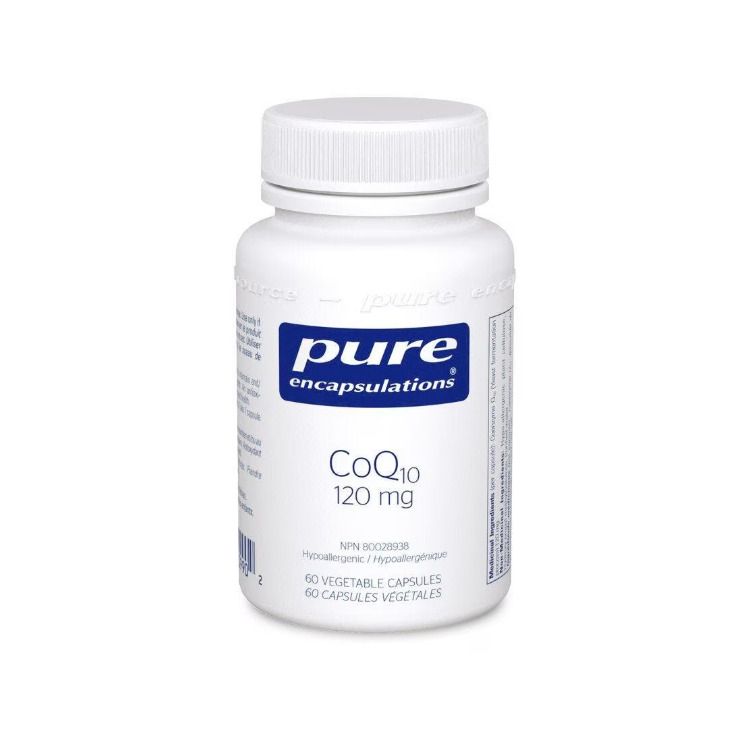 Pure Encapsulations, CoQ10, 120mg, 60 Capsules