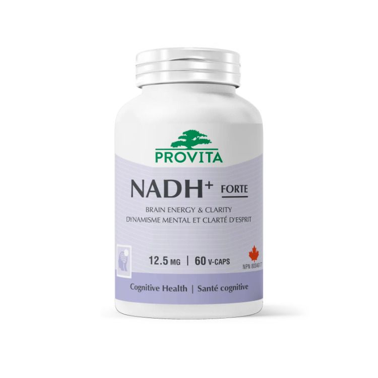 Provita, NADH+, 60 Capsules