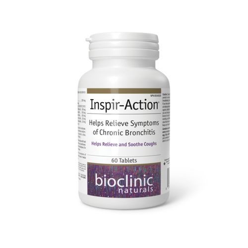 加拿大Bioclinic Naturals气管舒缓片 60片 缓解慢性支气管炎造成的不适 改善鼻窦充血