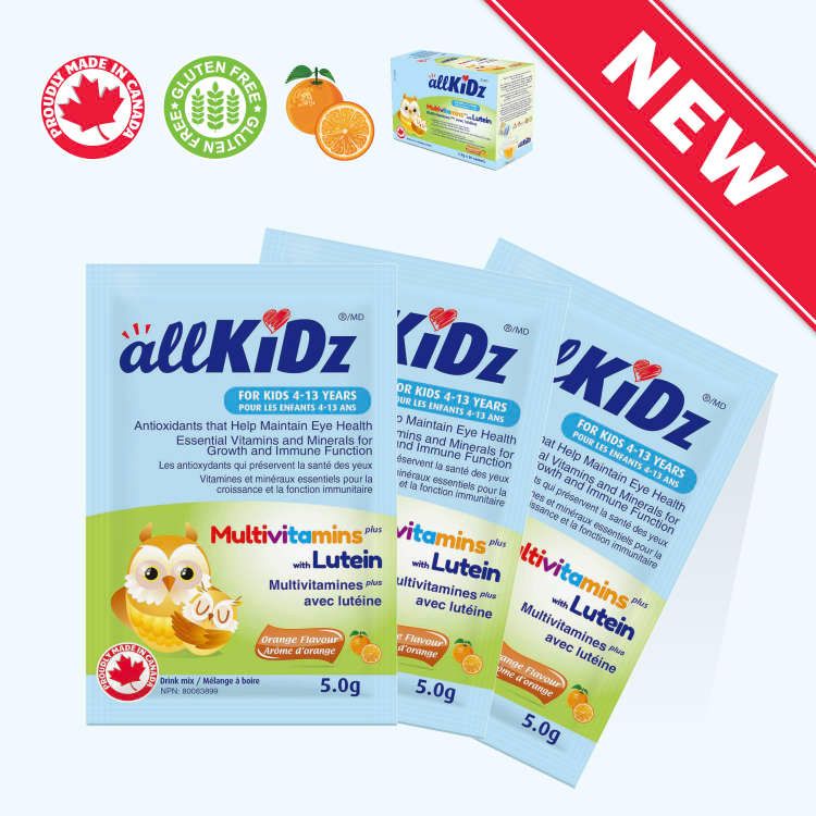 allKiDz, Multivitamins Plus with Lutein, 30 Bags Lifeplus Natural Health