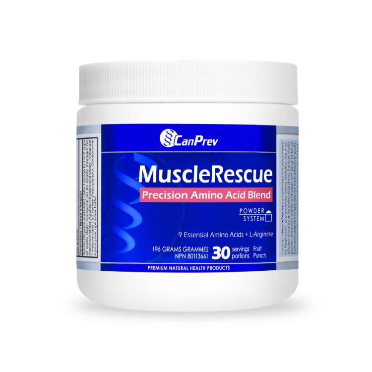 加拿大CanPrev肌肉修复粉 水果味/196克/30天量 Reginator®专利氨基酸复合物 含全效9种氨基酸与精氨酸 维持肌肉功能与力量