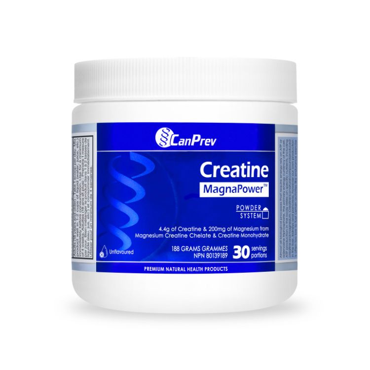 CanPrev, Creatine MagnaPower™ Powder, Unflavoured, 188g