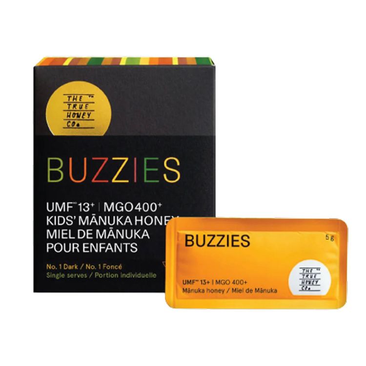 新西兰The True Honey麦卢卡蜂蜜 30袋x5克 儿童便携装 400+ MGO/UMF 13+ 纯度经独立实验室检测 获UMF认证