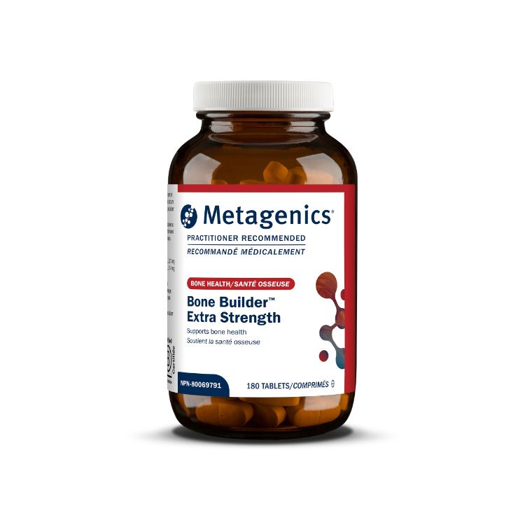 美国Metagenics 强化羟基磷灰石钙片 高钙版/180片 含丰富MCHC骨生长因子 预防骨质疏松