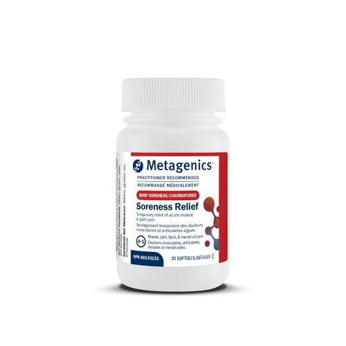 Metagenics, Soreness Relief, 20 Softgels