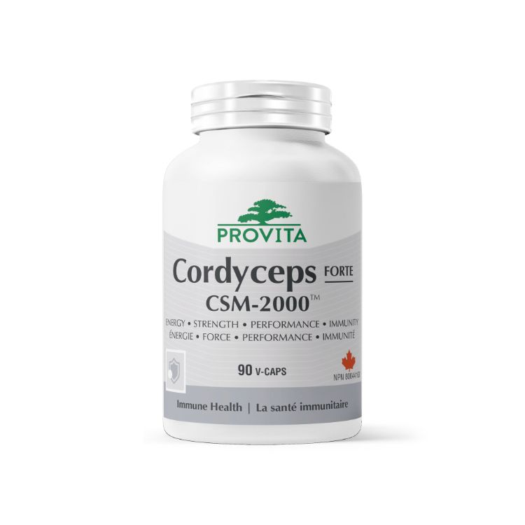 Provita, Cordyceps Forte, CSM-2000, 90 VCaps - PROVITA | Lifeplus Natural Health