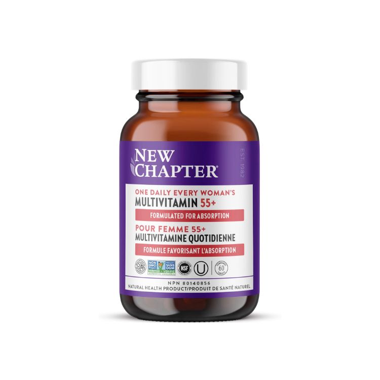 New Chapter, Every Woman's One Daily 55+, 60 Tablets - NewChapter | Lifeplus Natural Health